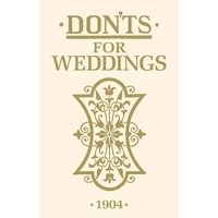 Don'ts for Weddings фото книги