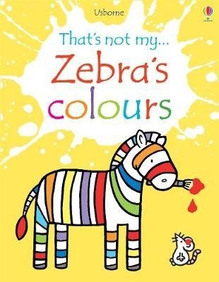 Zebra's Colours (board book) фото книги