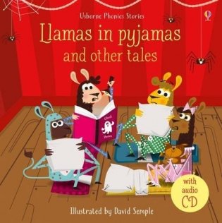 Llamas in Pajamas and Other Tales (+ Audio CD) фото книги