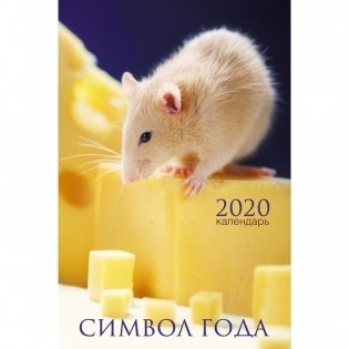 Календарь настенный перекидной на 2020 год "Символ года. Дизайн 2", 280x435 мм фото книги