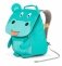 Рюкзак детский Affenzahn "Nora Hippo. Бегемот", бирюзовый фото книги маленькое 2