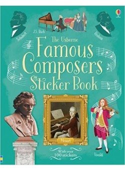 Famous Composers Sticker Book фото книги