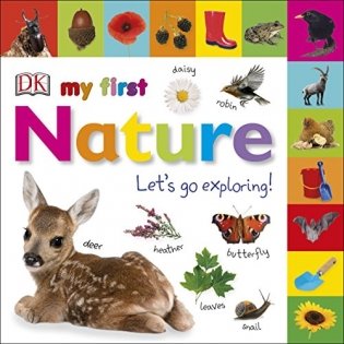 Nature Let's Go Exploring (board book) фото книги