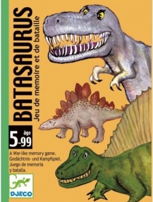 Настольная карточная игра "Динозавры" фото книги
