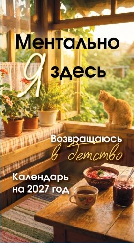 Ментально я здесь! Возвращаюсь в детство. Настольный отрывной календарь на 2027 год фото книги