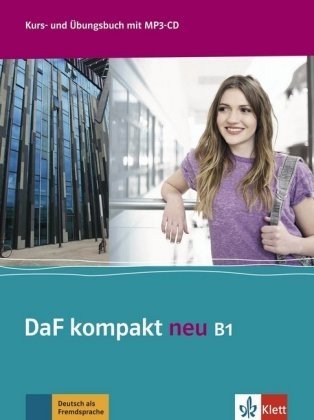 DaF kompakt neu B1. Kurs - und Übungsbuch (+ Audio CD) фото книги