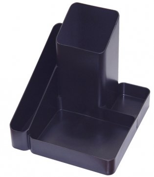 Подставка для канцелярских принадлежностей "Имидж", черная фото книги 2