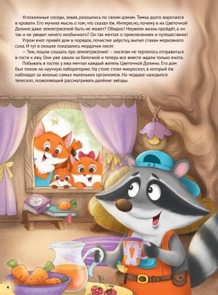 Любопытный енотик Тим! Почему Земля круглая, внутри горячая, а снаружи неровная? Книжка подготовишки фото книги 7