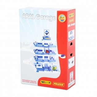 Паркинг "ARAL-2" 4-х уровневый с машинками, в коробке фото книги 7