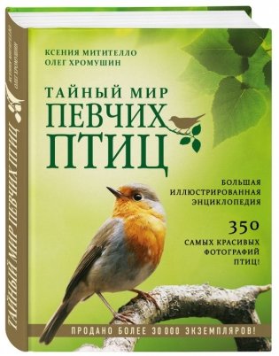 Тайный мир певчих птиц. Большая иллюстрированная энциклопедия фото книги