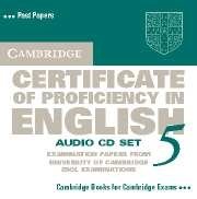 Audio CD. Cambridge Certificate of Proficiency in English 5 (количество CD дисков: 2) фото книги