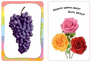 Развивающие карточки "Изучаем цвета" фото книги 2