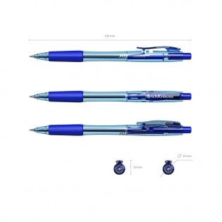 Ручка шариковая "Ultra Glide Technology Joy Original", синяя, 0,7 мм фото книги 6