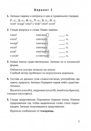 Русский язык. 4 класс. Контрольные и самостоятельные работы фото книги 4