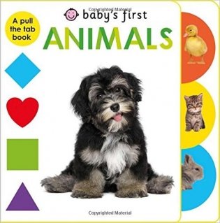 Baby's First Animals. Board book фото книги