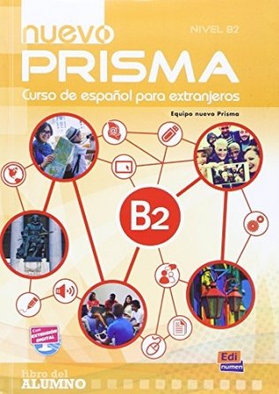 Nuevo Prisma B2: Student Book: Curso de Espanol Para Extranjeros фото книги
