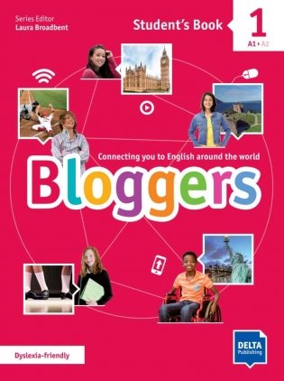 Bloggers 1. A1 - A2. Student's Book + Delta Augmented + Online Extras фото книги