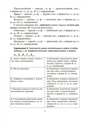 Русский язык на «отлично». 8 класс. Пособие-репетитор фото книги 9