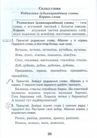Беларуская мова. 3 клас. Практыкум фото книги 5