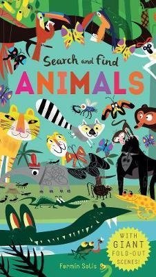 Search and Find Animals фото книги
