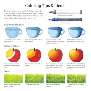 Friends Forever: A Cute & Cozy Coloring Book фото книги 3