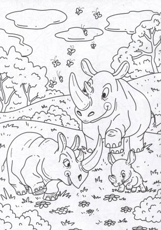 Раскраска с карандашами «Дикие животные» (комплект из 2-х предметов) фото книги 5