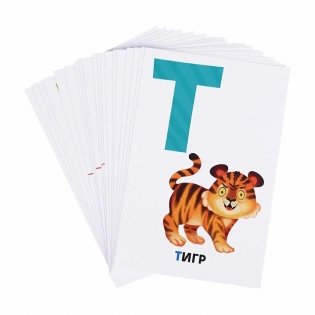 Развивающие карточки. Алфавит фото книги 2