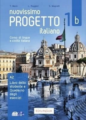 Nuovissimo Progetto italiano 1B. Libro + Quaderno + CD (+ DVD) фото книги