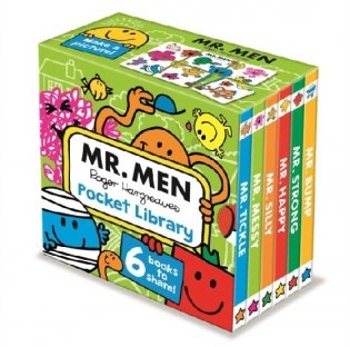 Mr. Men. Pocket Library (количество томов: 6) фото книги