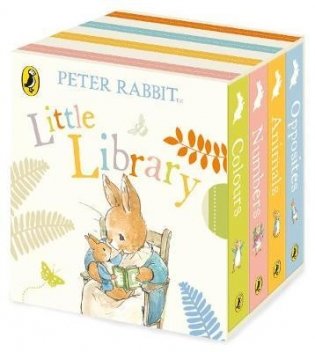 Peter Rabbit Tales: Little Library. 4 board books (количество томов: 4) фото книги