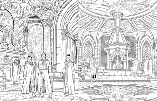 Hogwarts Legacy: The Official Coloring Book фото книги 3