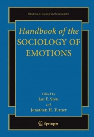 Handbook of the Sociology of Emotions фото книги