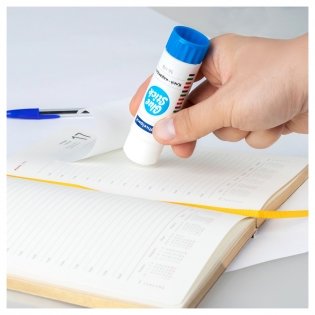 Клей-карандаш OfficeSpace, 36г, ПВА фото книги 4