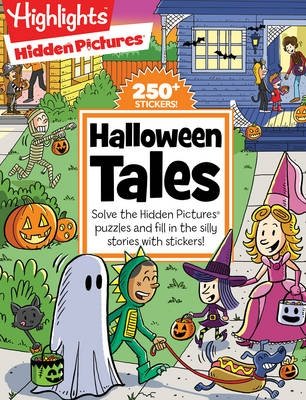 Halloween Tales. Solve the Hidden Pictures puzzles and fill in the silly stories with stickers! фото книги