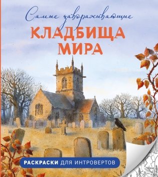 Самые завораживающие кладбища мира. Раскраски для интровертов фото книги