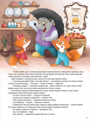 Любопытный енотик Тим! Почему Земля круглая, внутри горячая, а снаружи неровная? Книжка подготовишки фото книги 10