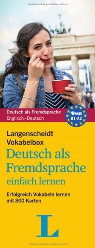 Langenscheidt Vokabelbox Deutsch als Fremdsprache einfach lernen. Turtleback фото книги
