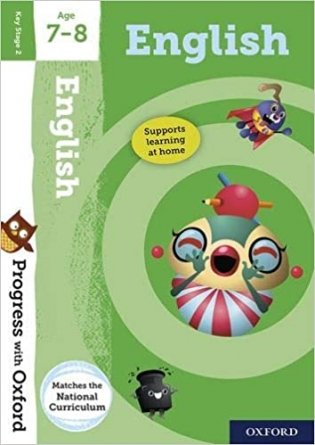 Progress with Oxford: English Age 7-8 with Stickers фото книги