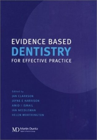 Evidence Based Dentistry фото книги