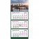 Календарь настенный, трехблочный на 2018 год "Утренняя Москва", 305х675 мм фото книги маленькое 2