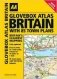 Glovebox Atlas Britain with 85 Town Plans. Spiral-bound фото книги маленькое 2