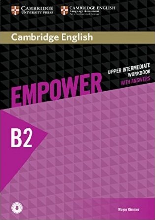 Cambridge English Empower Upper Intermediate Workbook with Answers with Downloadable Audio фото книги