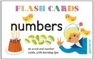Numbers: 56 Word and Number Cards, with Learning Tips. Flash Cards. Karten фото книги