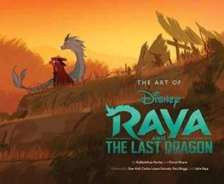 The Art of Raya and the Last Dragon фото книги
