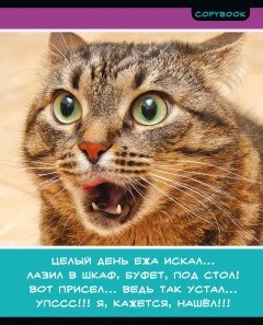Тетрадь "Шутки маленьких зверей", 80 листов, А5, клетка, лен фото книги 2