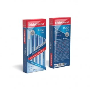 Ручка гелевая "R-301 ORIGINAL Gel", синяя фото книги 4