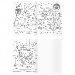 Раскраска А4, 8 стр., ТРИ СОВЫ "Для мальчиков" фото книги 3