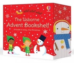 The usborne advent bookshelf фото книги