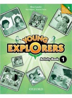 Young Explorers 1: Activity Book with Online Practice Pack фото книги