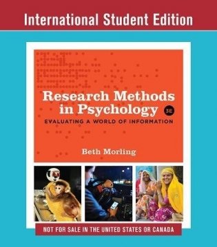 Research Methods in Psychology. Evaluating a World of Information фото книги